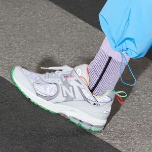 New Balance X GANNI 2002R Sneaker in Rainbow